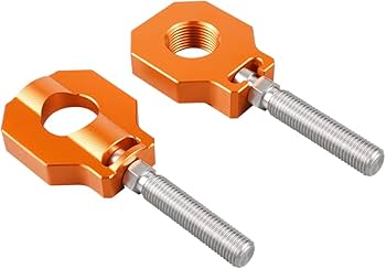 Amazon.com: NICECNC Orange Rear Axle Blocks Chain Adjuster